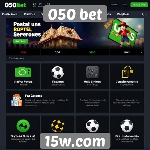 Características principais do site 050 bet